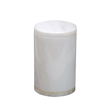 Urne albâtre Saturnia - Blanc - 3 L
