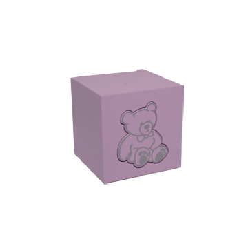 Urne aluminium enfant Lola - Rose