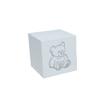 Urne aluminium enfant Lola - Blanc