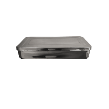 Boîte de rangement en inox pour instruments - Taille 1