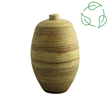 Urne bambou Kana  - Naturel