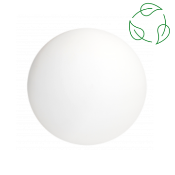 Urne biodégradable Sfera - Blanche - 0,7 L