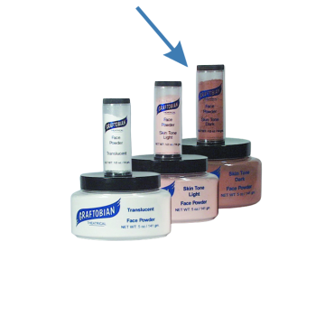 Poudre de finition Ton foncé
