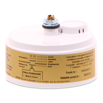 Filtre épurateur agréé pour housse Ecozinc