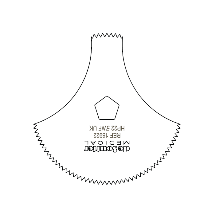 Lame de scie diamètre 63,5 mm double segment